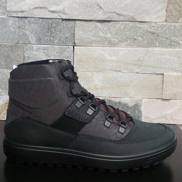 ECCO Women's Soft 7 Tred Terrain High Sneaker SALE - Picture 8 of 10